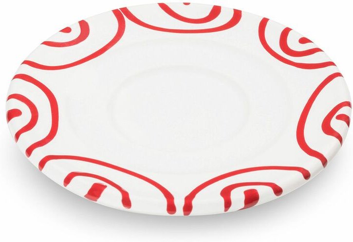 Thumbnail - Gmundner Keramik - Rotgeflammt Unterteller Espresso (ø 11cm)