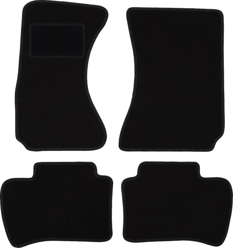 Schwarze Veloursmatten für: Daihatsu Terios I SUV (1997-2005)