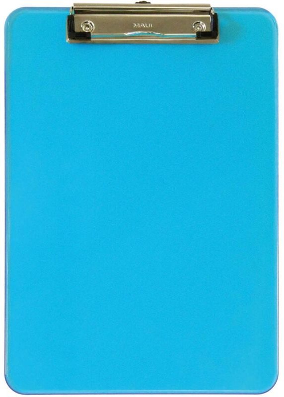 Klemmbrett aus kunststoff - blau