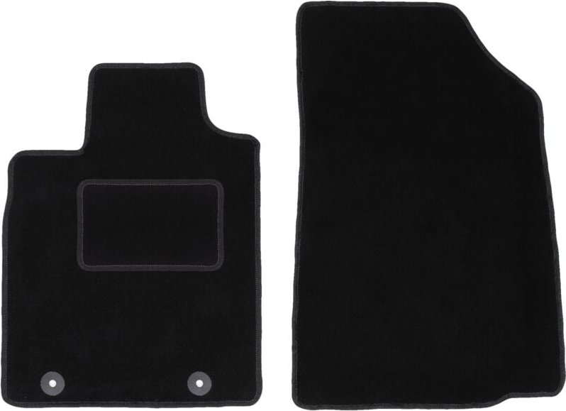 Vordere Matten schwarz für: Dacia Sandero II Fließheck, Stepway (2013-2019)