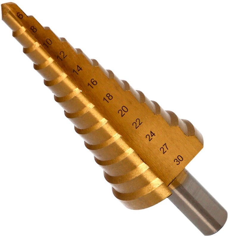 Broca Hss Escalonada ø 6 a 30 mm.