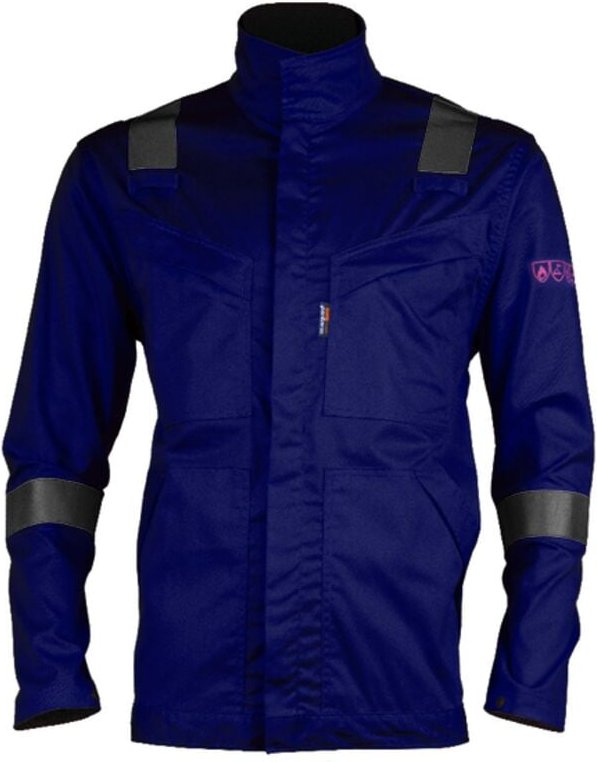 Thumbnail - Arbeitsjacke THOR - Marineblau 3XL - 60/62