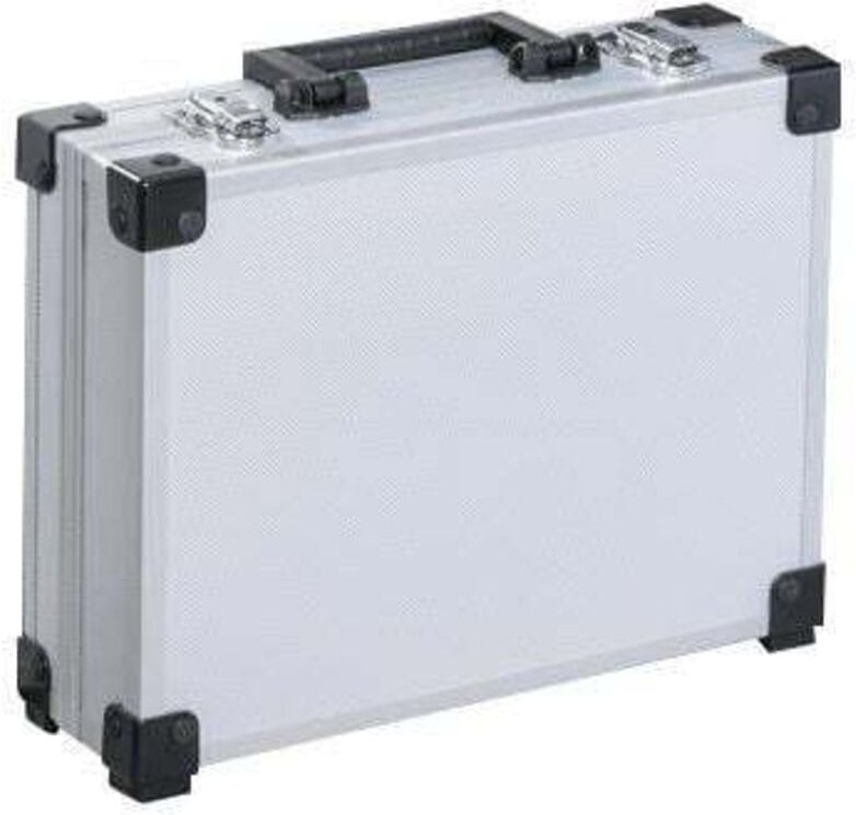 Trendline - Werkzeugkoffer 38 x 32 x 13cm Alu - Optik Universalkoffer Abschließbar