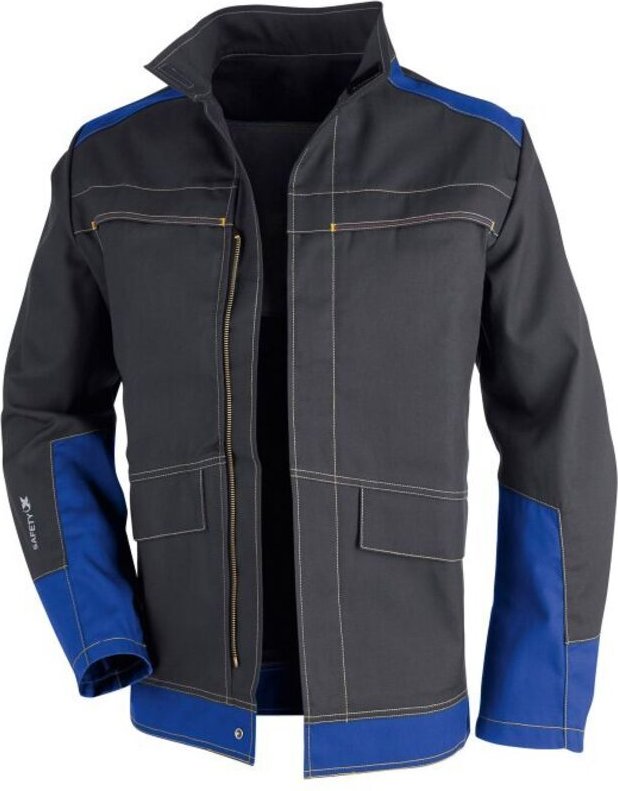 Thumbnail - Kübler Jacke SAFETY 6 PSA 3 anthrazit/kbl.blau Gr. 106