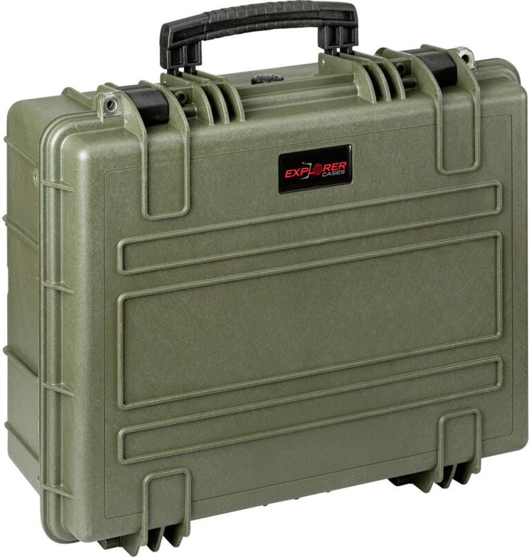 Explorer Cases - Outdoor Koffer 4820HL.G green with pick & pluck foam (b x h x t) 48 x 37 x 21 cm Ol