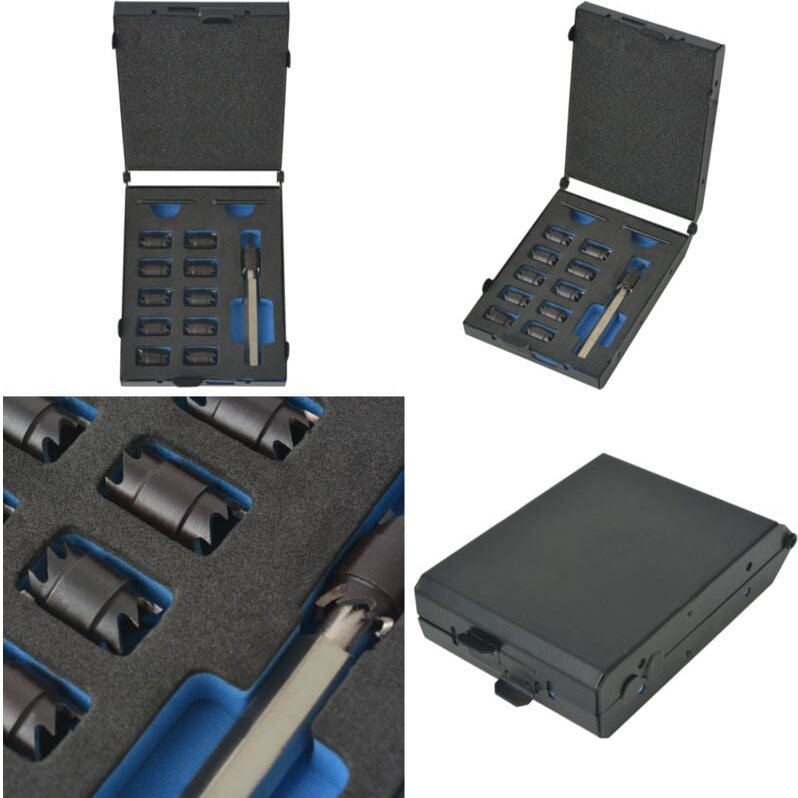 13-tlg. Schweißpunktfräser-Set HSS - Schweißpunktfräser - Schweißpunktabzieher - HSS Werkzeug - Handwerkswerkzeug - Meta...