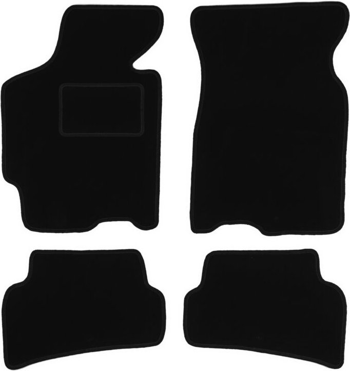 Schwarze Veloursmatten für: Mazda Xedos 6 Limousine (1992-1999)