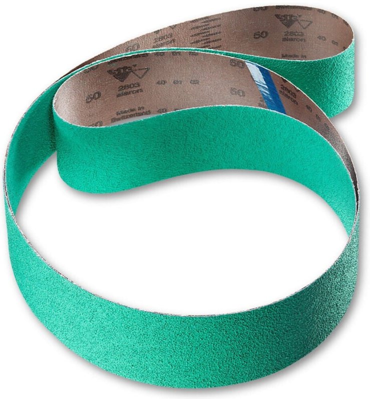 Sia Schleifband 150x2000mm Type 2803 - Schleifpapier für Metall Körnung 120, grün