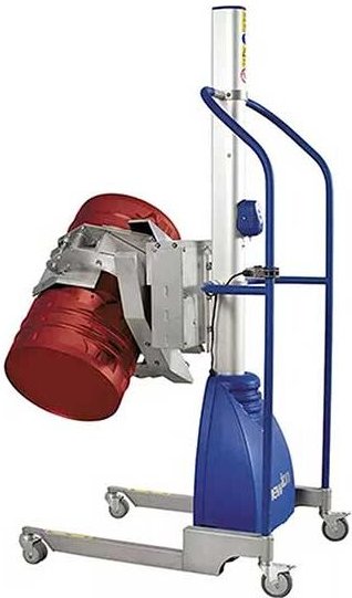 Thumbnail - Matisère - Semi-elektrischer Stapler Fasswender - Max. Hubhöhe 1535 mm - Max. Tragfähigkeit 150kg - 300270/RF