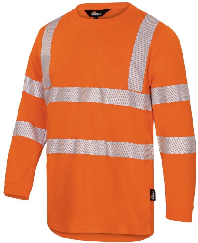 Vizwell Warnshirt langarm vwts 21 UV50+ Gr. m orange - Triuso