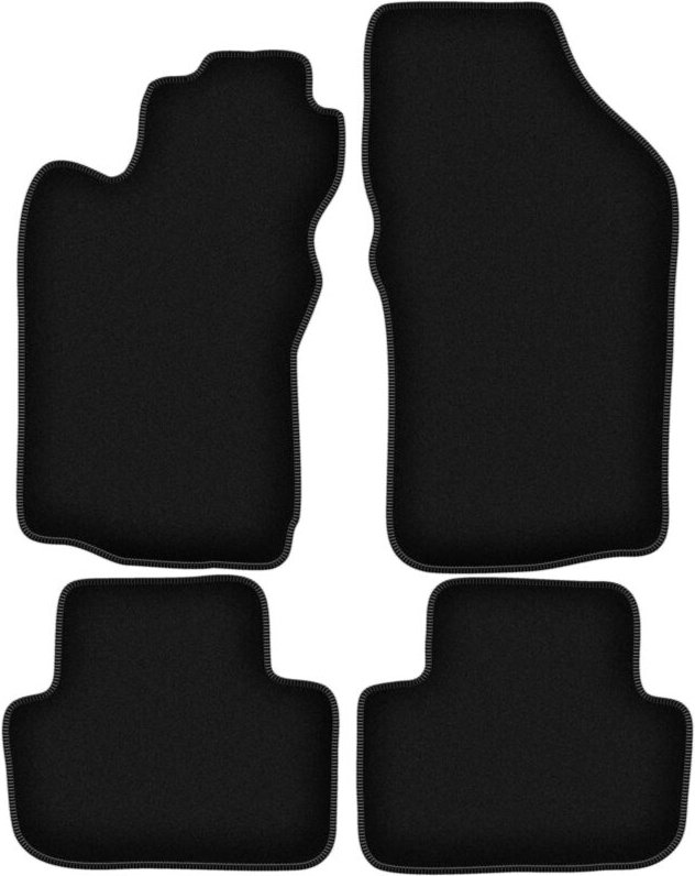 BASIC schwarze Veloursmatten für: Alfa Romeo GT Coupé (2003-2010)