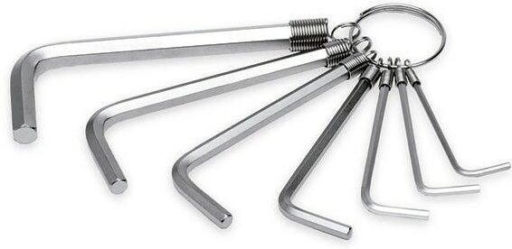 Sechskant-Ring-Steckschlüssel-Set 7tlg. 2-8 Dogher 600-027