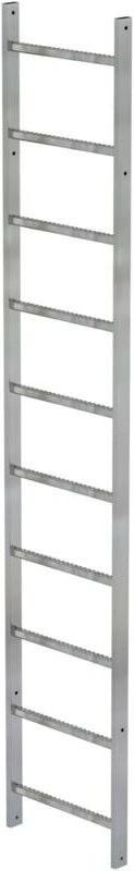 Günzburger Steigtechnik - Steigleiterteil 2,80m 10 Sprossen Stahl verzinkt - 063265
