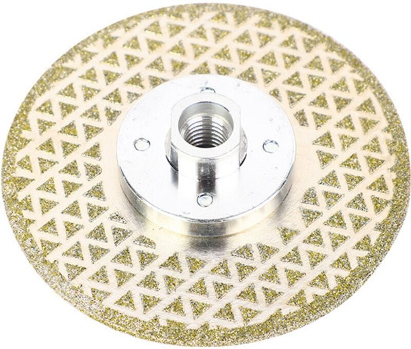 125 mm x M14 Diamant-Trenn- und Schleifscheibe, galvanisiertes Sägeblatt für Stein, Marmor, Fliesen, Granit