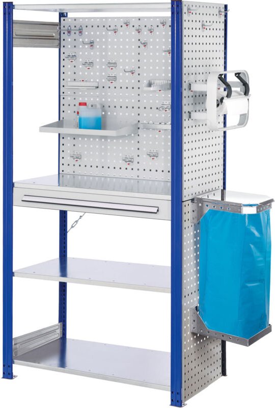 Kappes ®RasterPlan Steckregale 2000x1000x500mm Modell 6 enzianblau