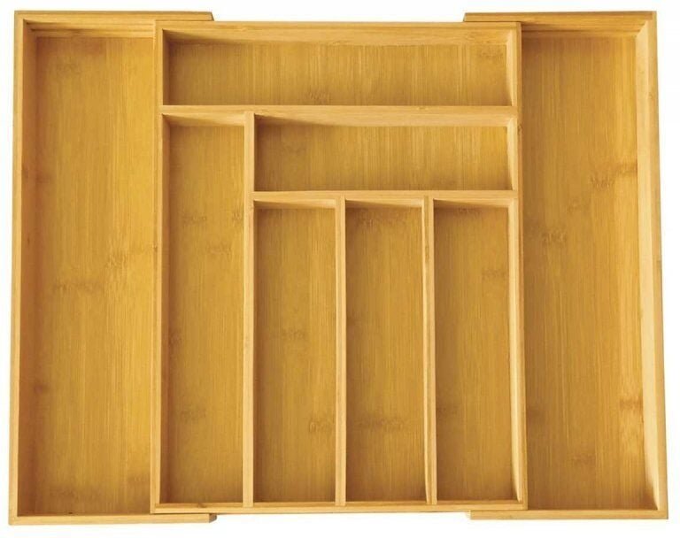 KINGHOFF BAMBUS-SCHUBLADENEINSATZ KH-1501 groß