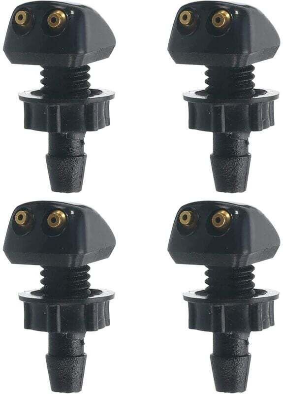 KZQ - Ugelli lavavetri ugelli lavavetri anteriori per auto, ugelli lavavetri anteriori universali per auto, confezione d...