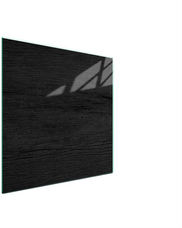 GLASSCHUTZPLATTE FÜR HERD 50x52 SCHWARZ