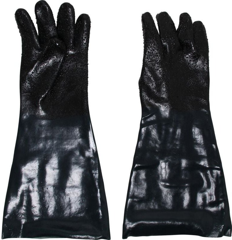 Ersatzhandschuhe für Druckluft-Sandstrahlkabine für Art. 8717