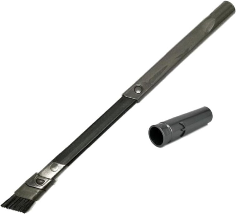 Trade-Shop Flexible Fugendüse ausziehbar mit abnehmbarer Bürste kompatibel mit Dyson DC01 DC02 DC03 DC04 DC05 DC07 DC08 ...
