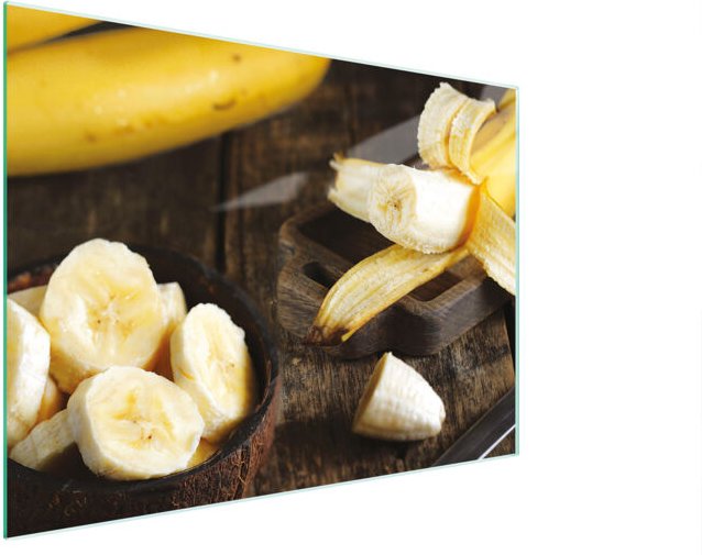 Glasschneidebrett 30x22 Banane