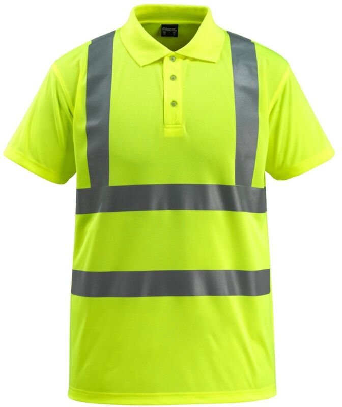 Mascot Warnschutz Polo-Shirt BOWEN SAFE LIGHT 50593 Gr. L warngelb