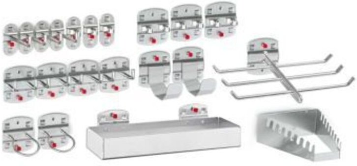 Kappes ®RasterPlan Werkzeughaltersortiment 21-tlg. Alufarben