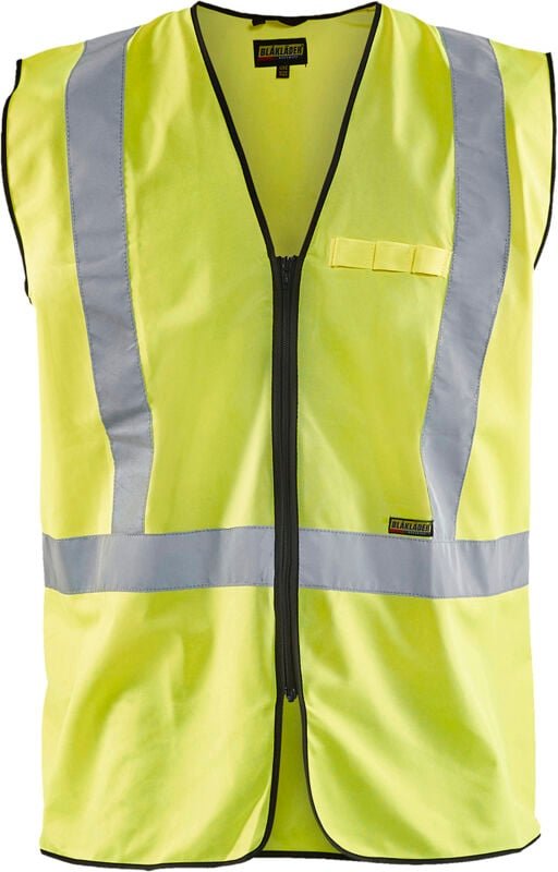 Hochsichtbarer, zipbarer Arbeitsschutzweste 3029 – Neon Gelb XXL/3XL
