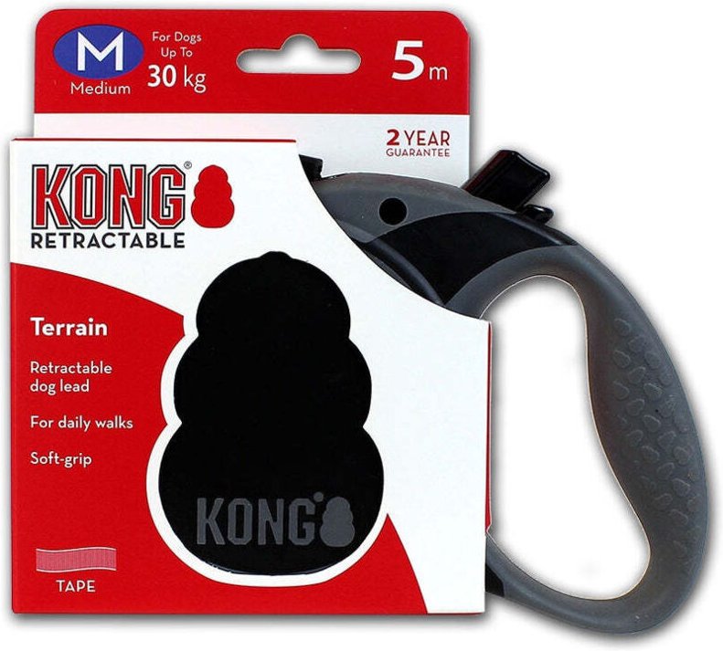 Kong rollleine terrain schwarz m 5m30kg