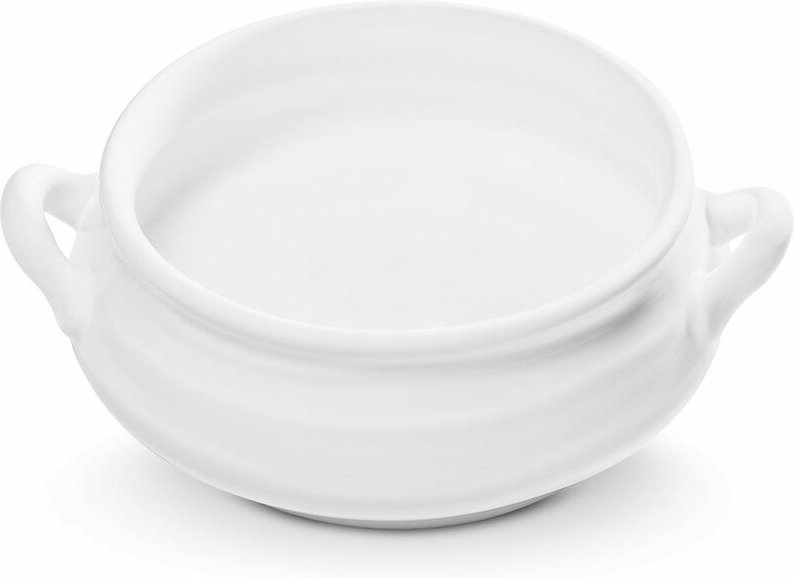 Gmundner Keramik - Weißgeflammt, Suppenschale (0,37L)