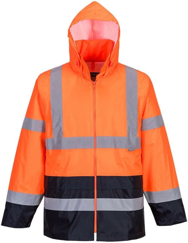 Portwest Warnschutz Regenjacke EN ISO 20471 orange 2XL
