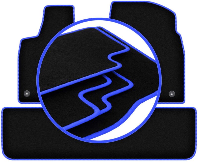 CARLUX-BLUE Autofußmatten für: Lexus RX IV 0 (2015-2022)
