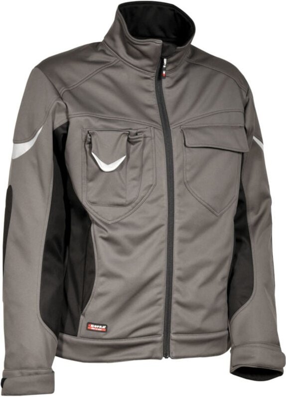 Cofra Softshelljacke, atmungsaktiv, dehnbarer Stretch anthrazit 62