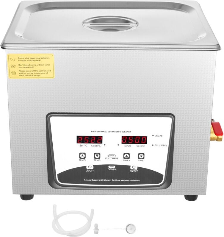 Mophorn 10L Ultraschallreiniger, digitaler Ultraschall-Teilereiniger mit Heizung und Timer, industrieller Schallreiniger...