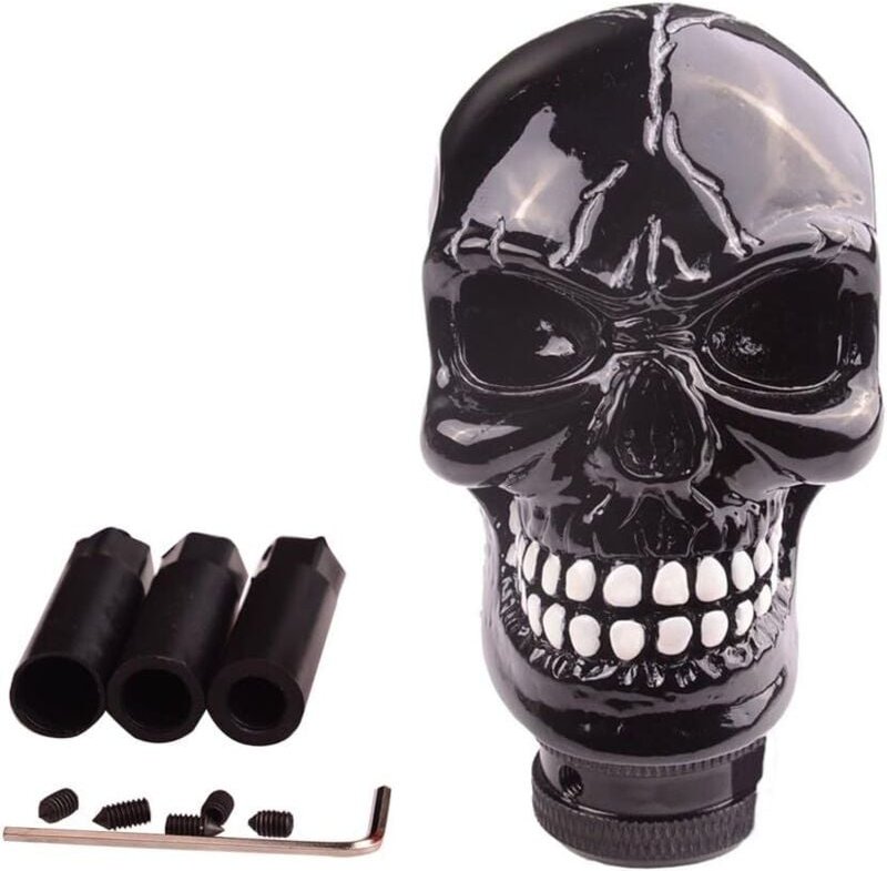 Thumbnail - Nazalus-Hot Sale-Universal Resin Cast Skull Schaltknauf für die meisten manuellen oder automatischen Getriebe ohne RGA S...