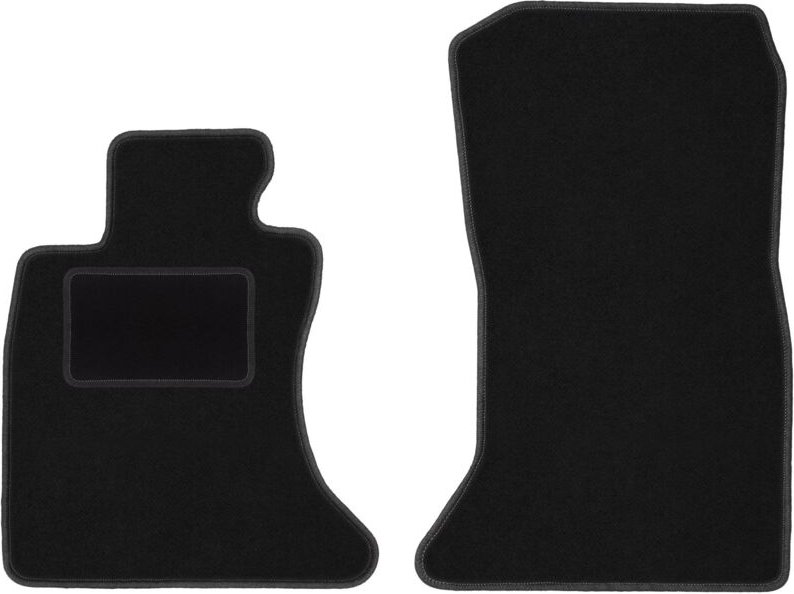 Vordere Matten schwarz für: BMW 5 F11 FL xDrive Kombi, Touring (2013-2017)