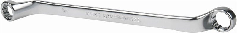 Doppelringschlüssel tief gekröpft sw 6 x 7 mm, Ringschlüssel - Stier