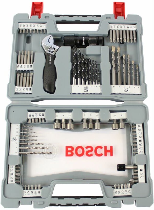 Premium X-Line Bohrer- und Schrauber-Set, 91-teilig - Bosch