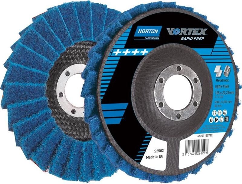 FP - Norton Clipper scm Fächerscheibe 125 mm Sehr Fein