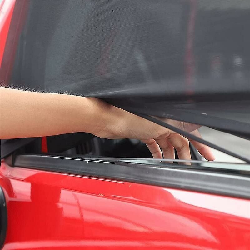 Sonnenschutz für Fenster, atmungsaktives Mesh-Seitenfenster-Sonnenschutz für 1997–2022 Wrangler Tj Jk Jl Jt, Schwarz, 1 ...