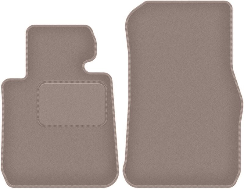 Beige Vordermatten für: BMW 2 F22 Coupé (2014-2022)