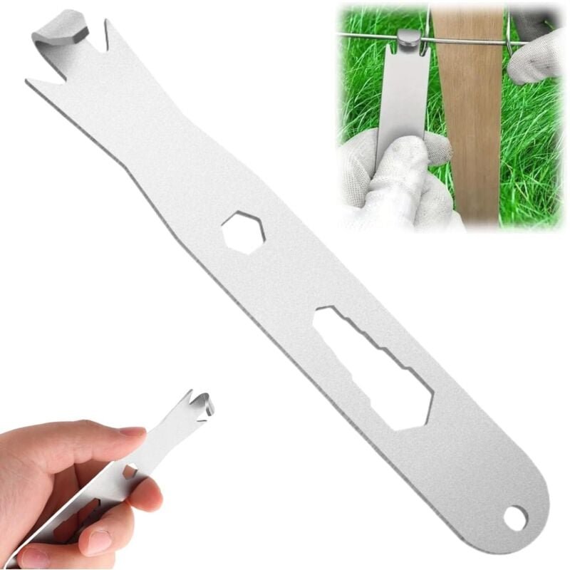 Werkzeug zum Verdrehen von Zaundraht, Zaundraht-Verdreher, Drahtspanner, Kabelbefestigungs-Verdreher, Zaundraht-Verdrehe...