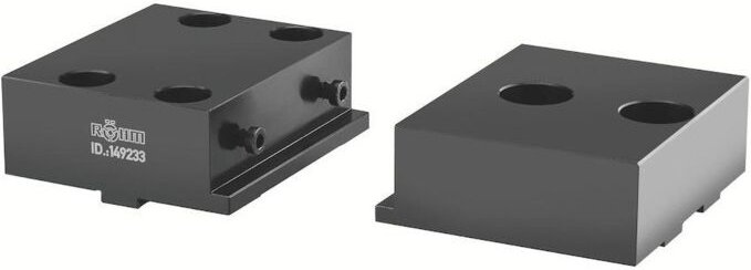 Röhm Standard-Aufsatzbacken SA, Größe 3, Breite 132, umkehrbar, zum Anschrauben - 149236