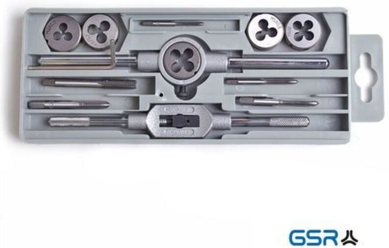 GSR - Gewindeschneidsortiment 20tlg. m 3 - m 12 Spezialstahl
