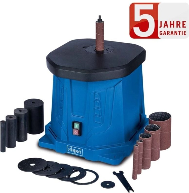 Scheppach - Schwingspindelschleifer mit Trommel 450W OSM100