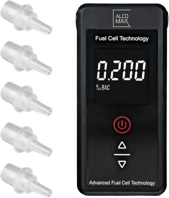 Elektrochemischer alkoholtester ax7 mit platinum 5000 messungen ohne kalibrierung