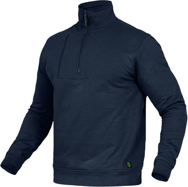 Thumbnail - Zip-Sweater Flex-Line FLEXR06 Gr. 4XL marine - Leibwächter