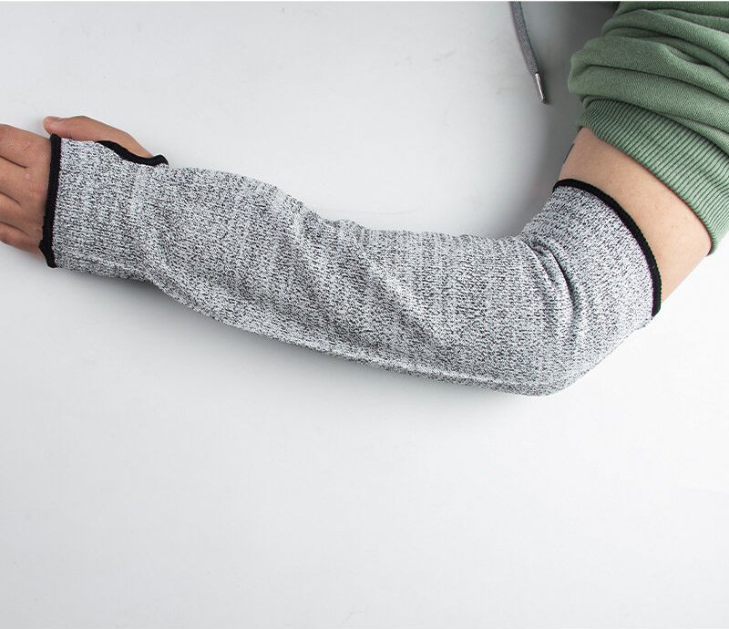 Schutzarmmanschette, Schnittschutzmanschette, Sicherheitsarmmanschette, langärmlige Arbeitshandschuhe, schnittfest, für ...