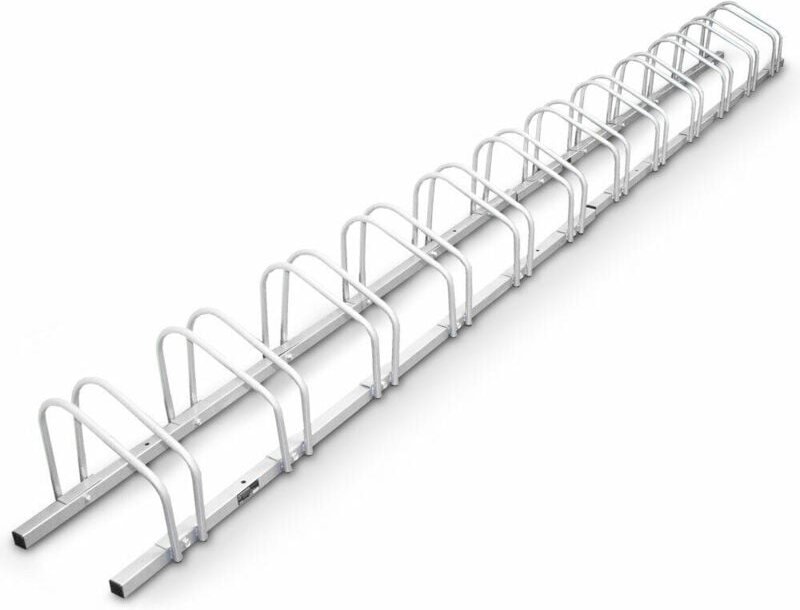 12er Fahrradständer Aufstellständer Radständer Fahrrad Bike Ständer Metall Verzinkt Platzsparend (Für 12 Fahrräder (2x 6...
