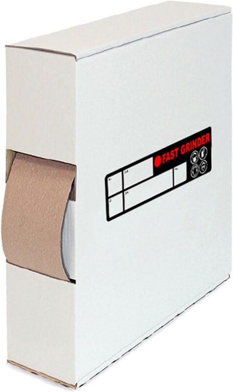 Fervi - Anti-abfall schwamm schleifpapier rolle 115 mm x 25m korn 800